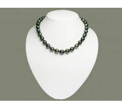 Collier Perles de Culture de Tahiti Forme Cerclées 10 à 13mm