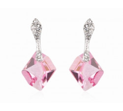 Boucles d`Oreilles Cristaux SWAROVSKI Love Candy