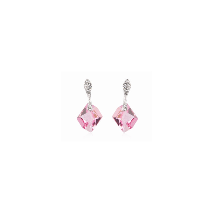 Boucles d`Oreilles Cristaux SWAROVSKI Love Candy