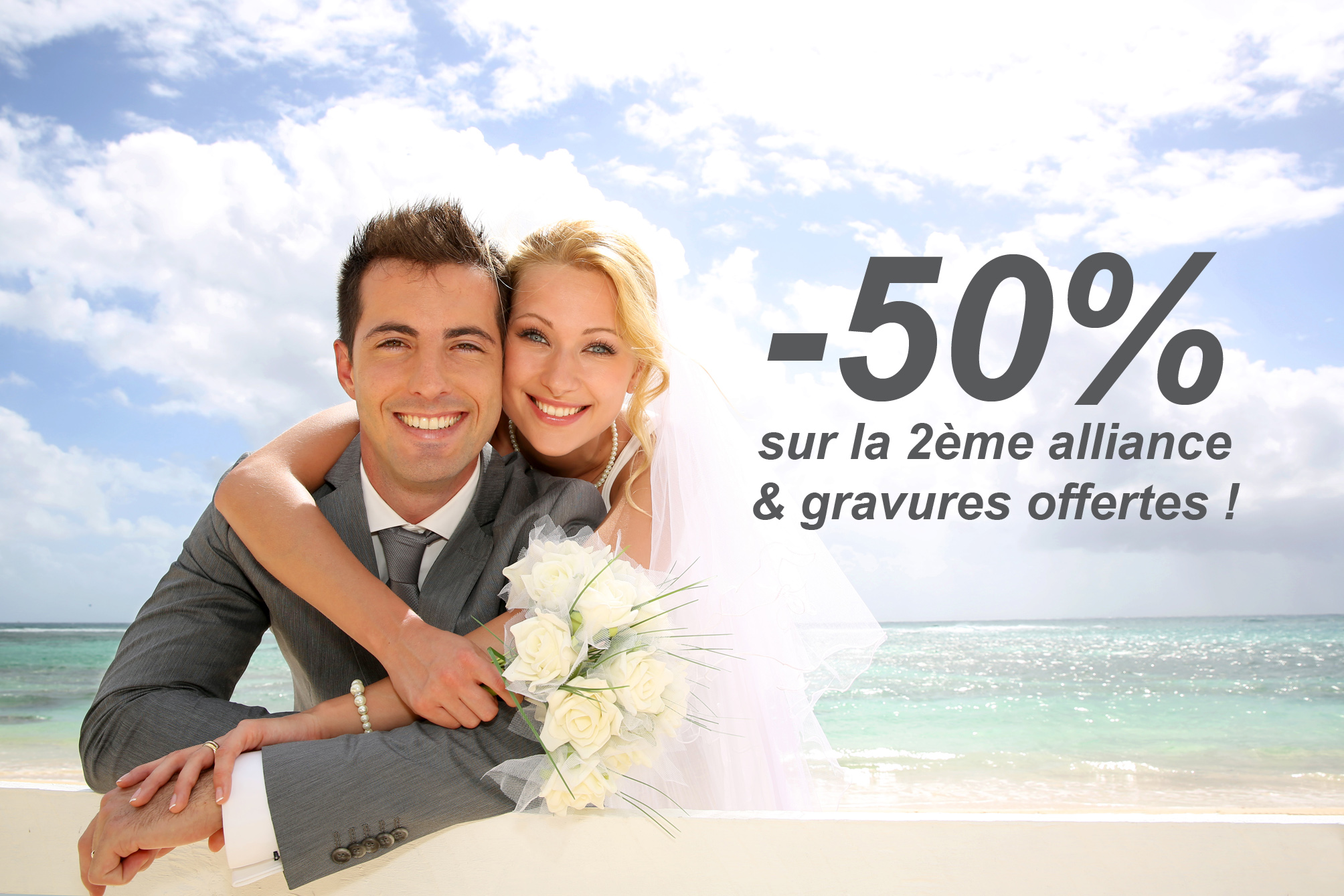 -50% sur la 2ème Alliance & Gravures offertes chez Gemma Divina ! Pour vos alliances, notre Bijouterie Joaillerie Gemma Divina, à Carpentras, a retenu la Maison Orest, premier alliancier de France, fabricant des plus grandes Maisons de Joaillerie, Cartier, Van Cleef & Arpels, Piaget, Boucheron, Mauboussin,...  Or 750/1000 (18 carats) à partir de 139€  Une centaine de modèles au choix ! Or Jaune, Gris, Rose, Platine, avec Diamants ou sans...